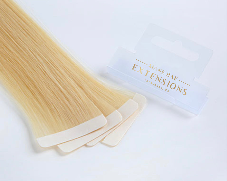 Tape In Hair Extensions -- Blond # 613